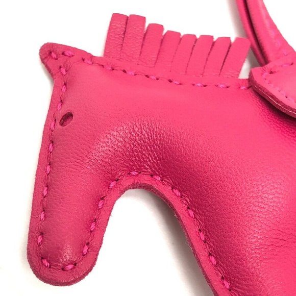 Authentic HERMES Rodeo Charm PM Charm strap charm Anyo Miro purple - Picture 4 of 8